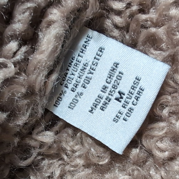 NWT Cali 1850 Urban Outfitters Faux Leather/Sherpa Vest Size Medium - Picture 6 of 9